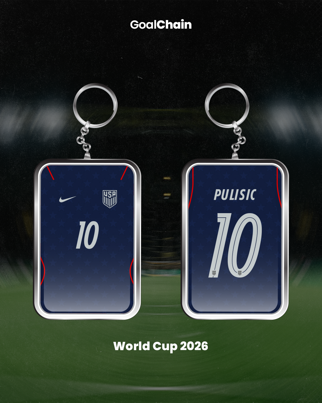 Portachiavi Stati Uniti WC 2026