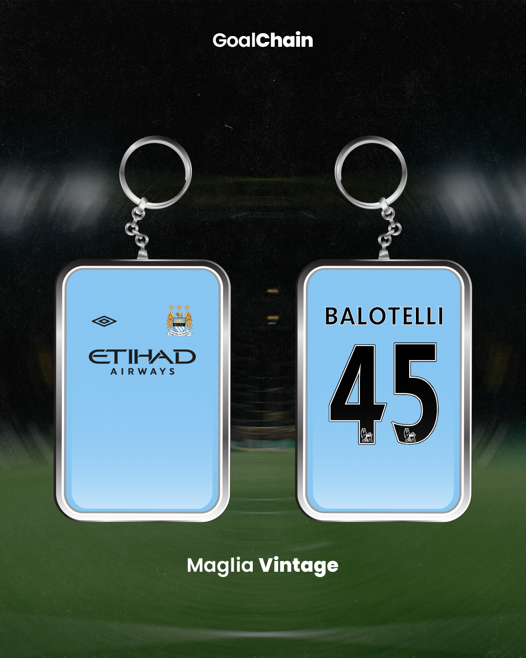 Portachiavi Manchester City 2010