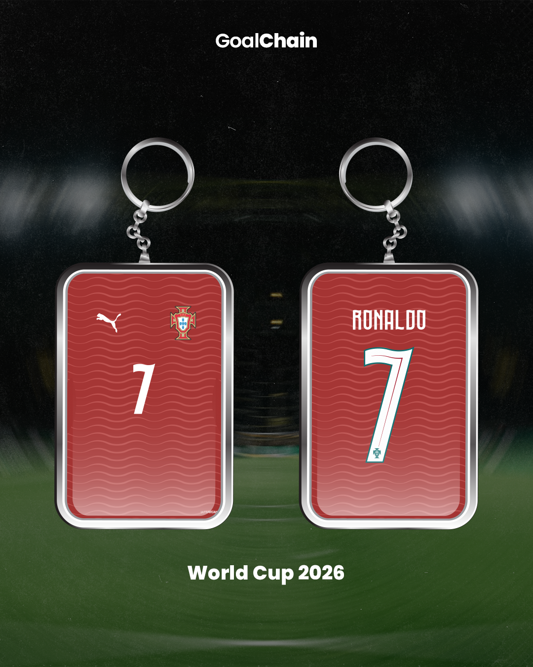 Portachiavi Portogallo WC 2026