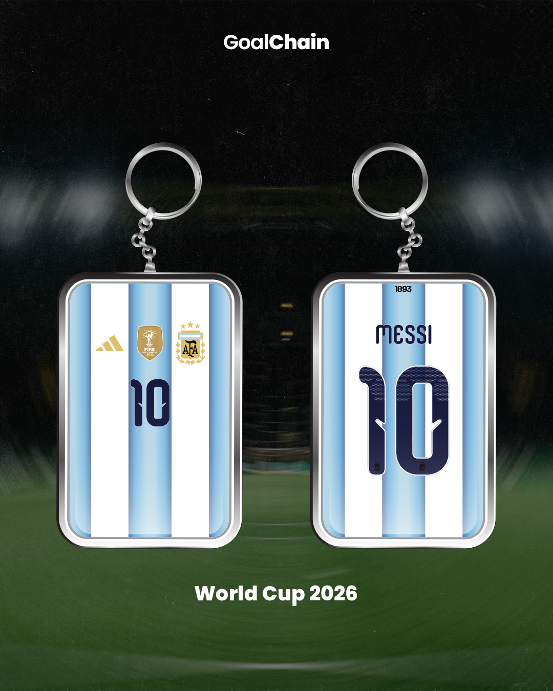 Portachiavi Argentina WC 2026