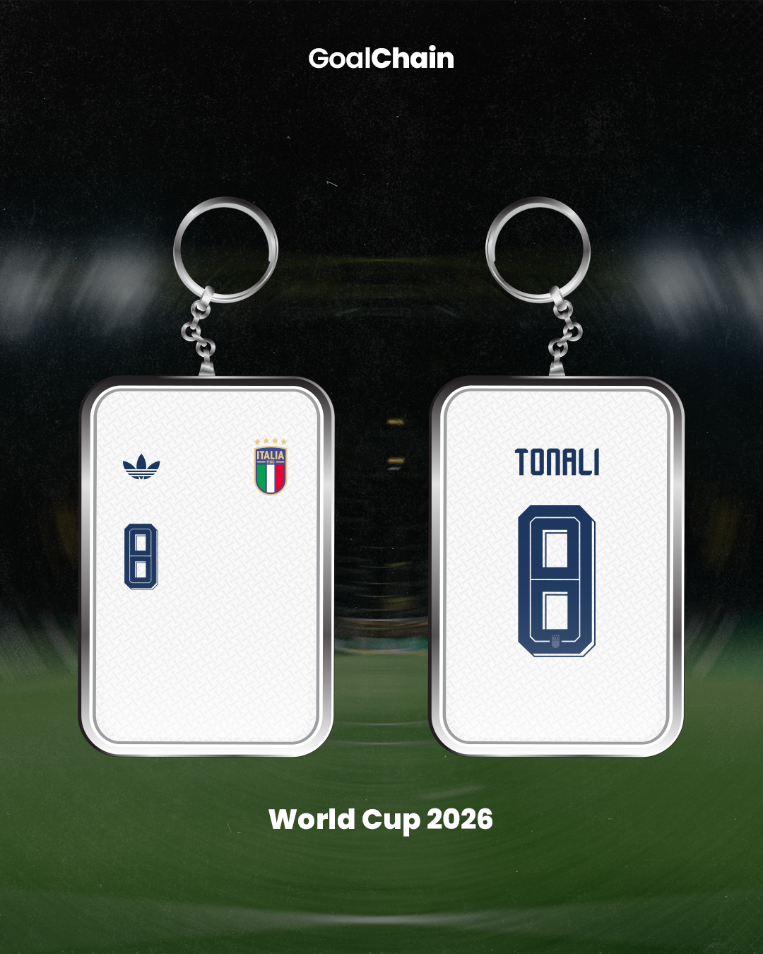 Portachiavi Italia WC 2026