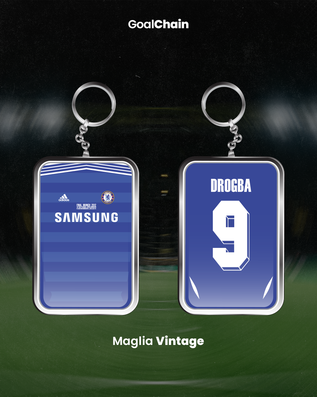 Portachiavi Chelsea UCL 2012