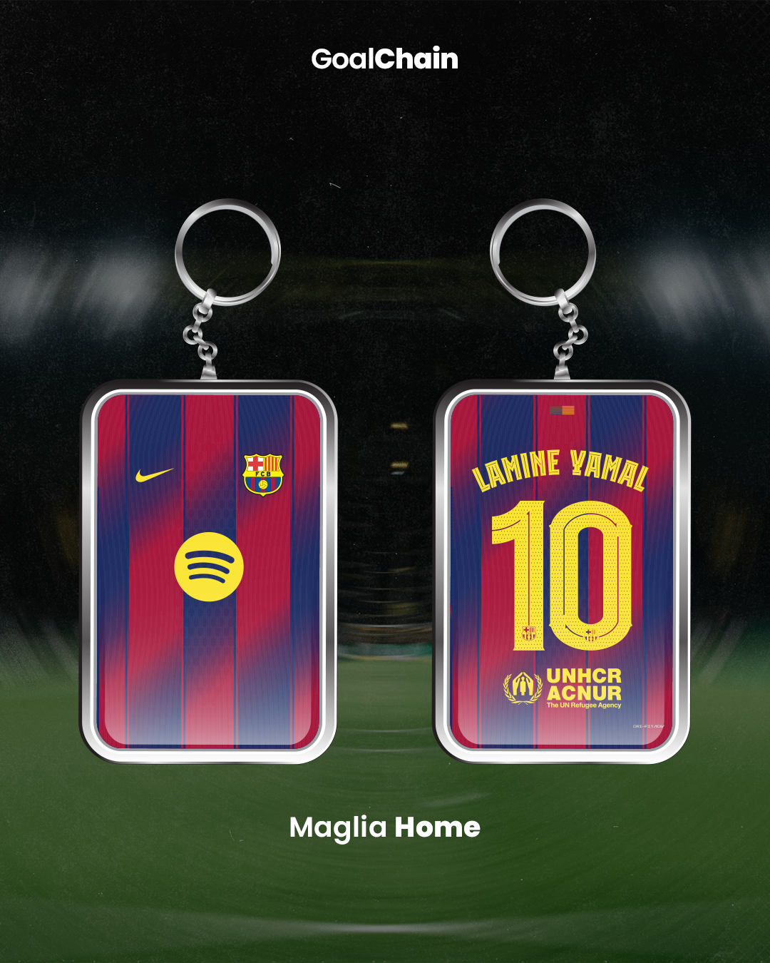 Portachiavi Barcelona