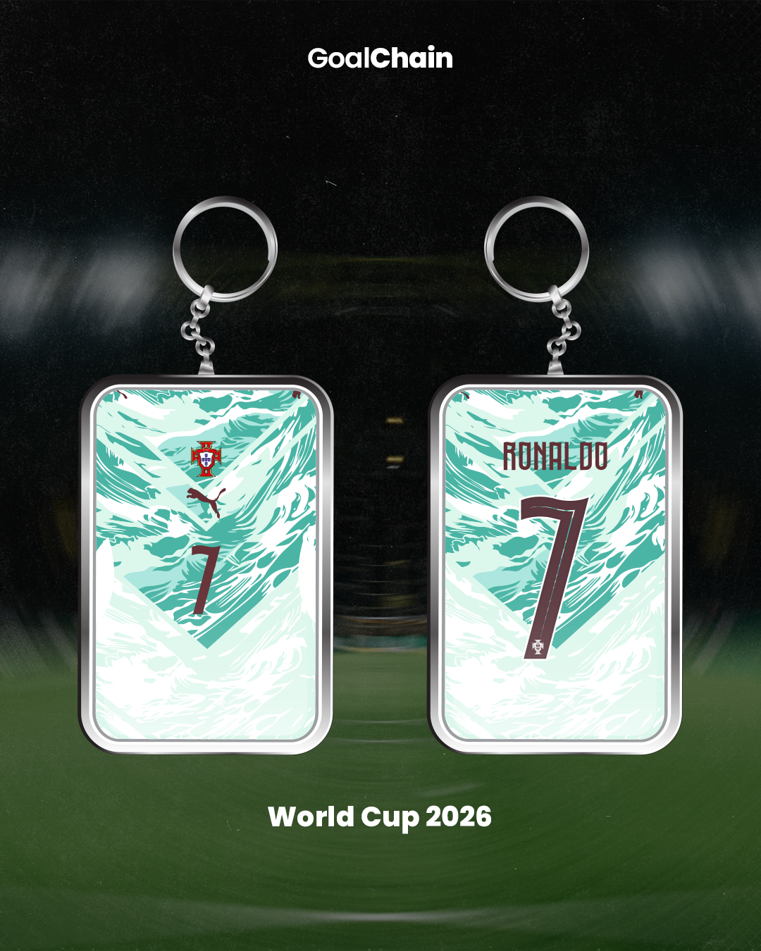 Portachiavi Portogallo WC 2026