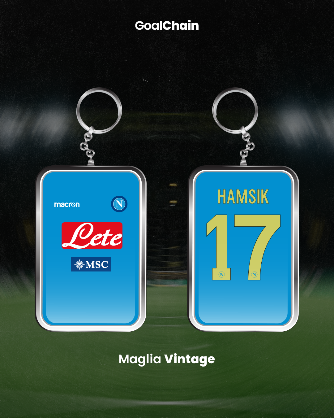 Portachiavi Napoli UCL 2011/12