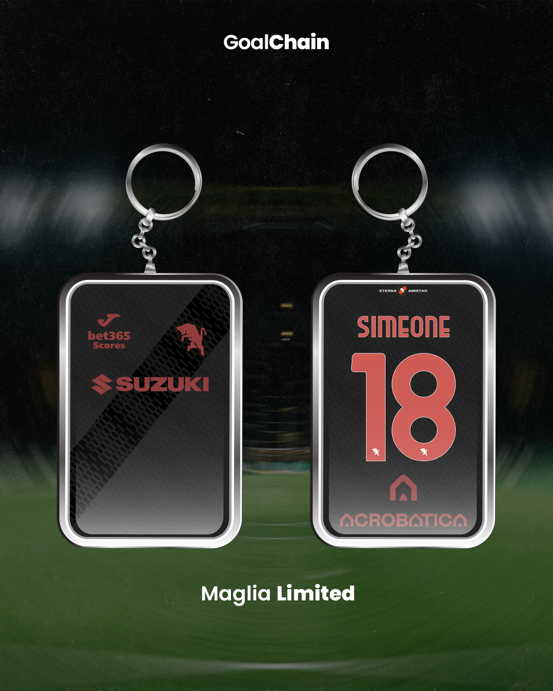 Portachiavi Torino x River Plate