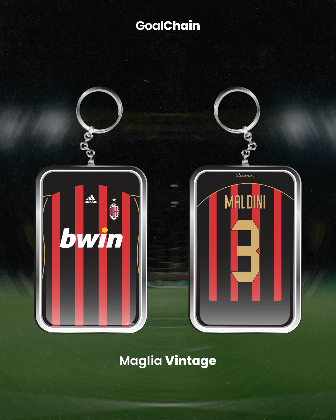 Portachiavi Milan 2006/7