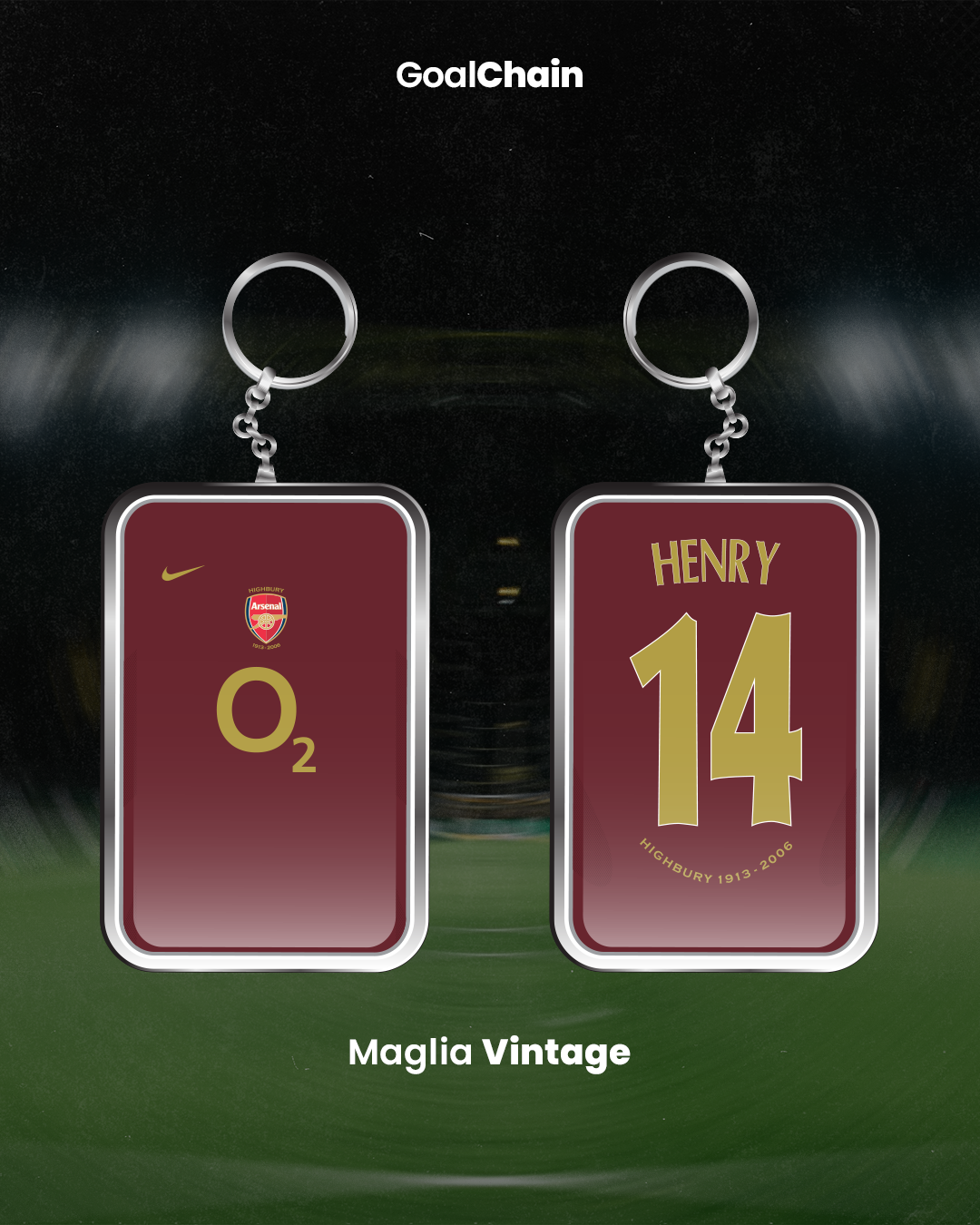 Portachiavi Arsenal 2005/6