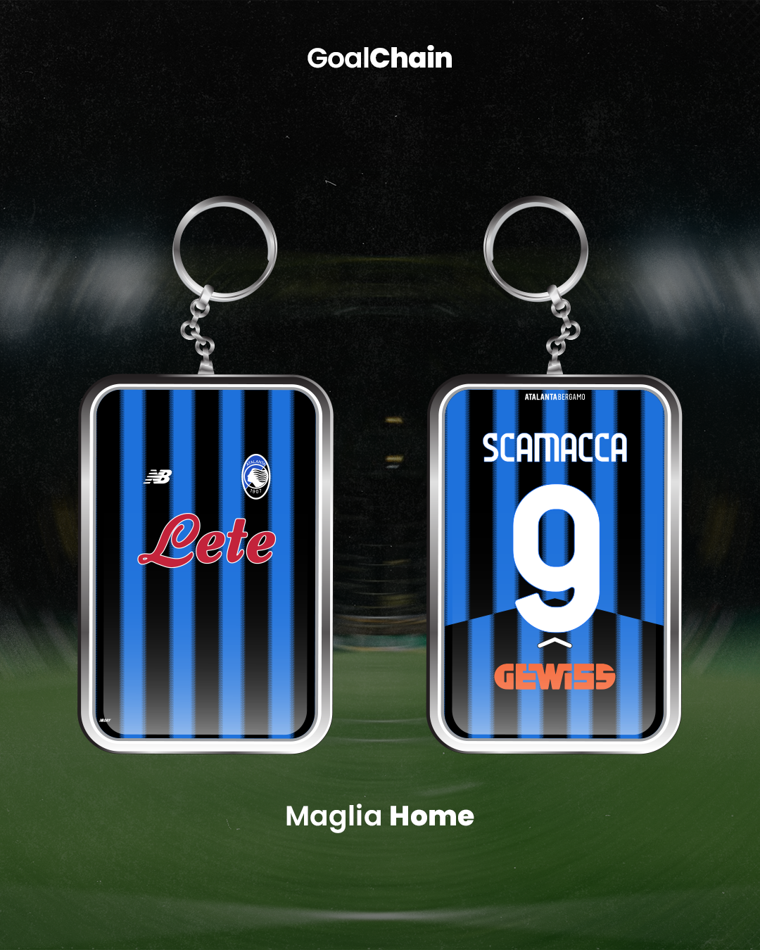 Portachiavi Atalanta