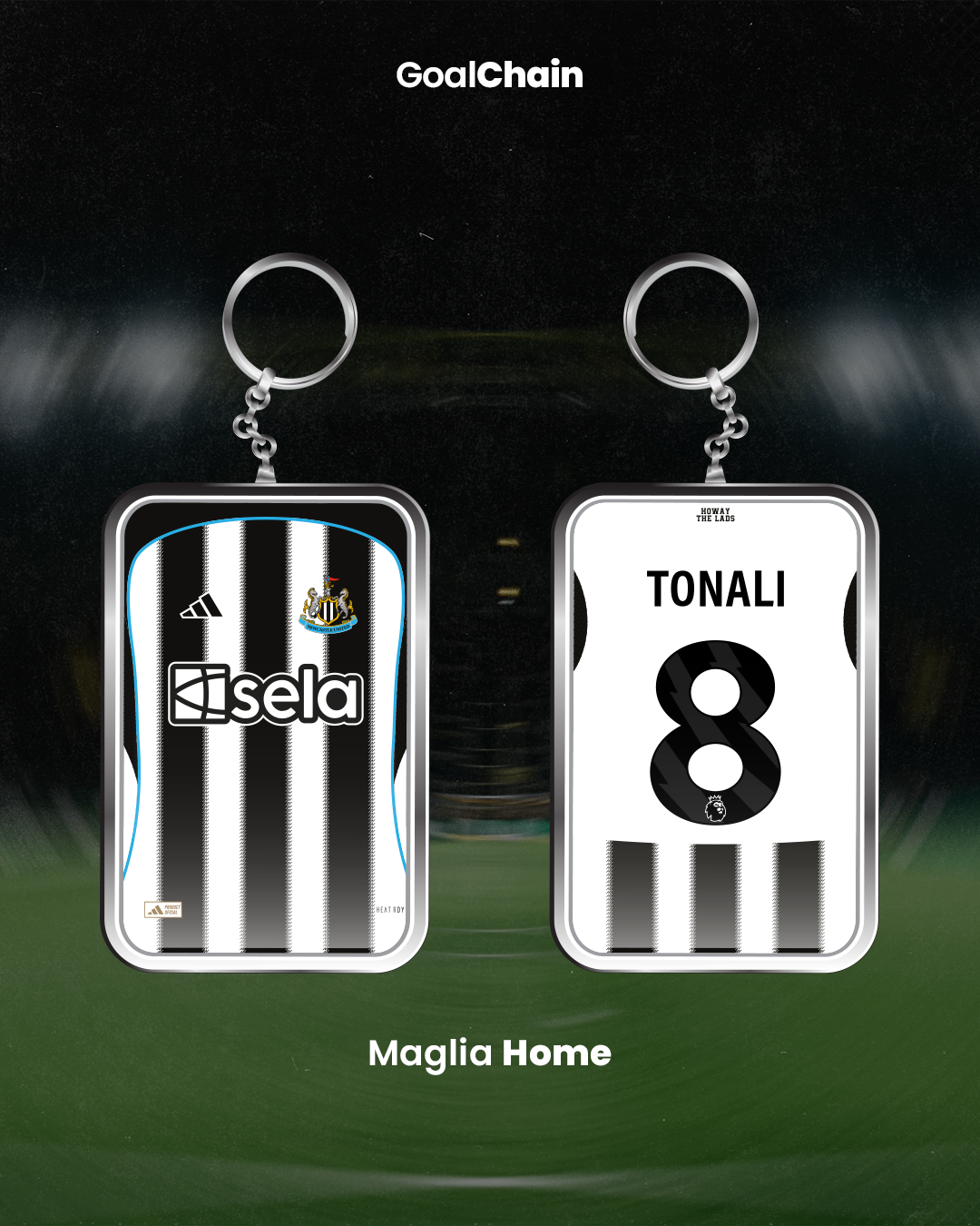 Portachiavi Newcastle