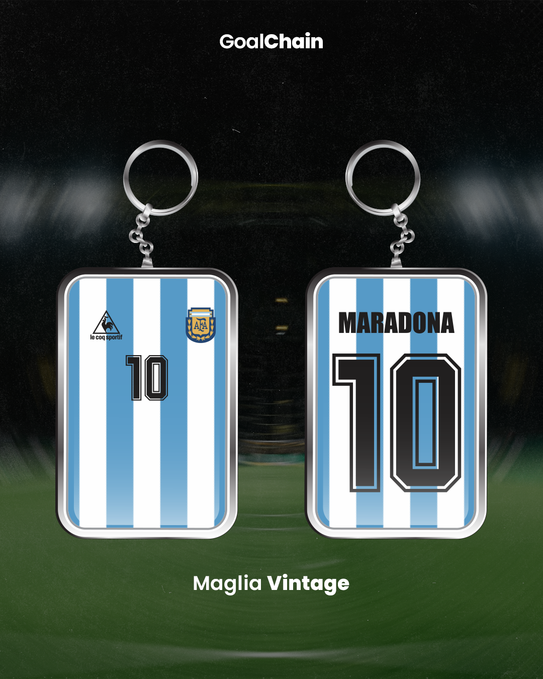 Portachiavi Argentina Maradona