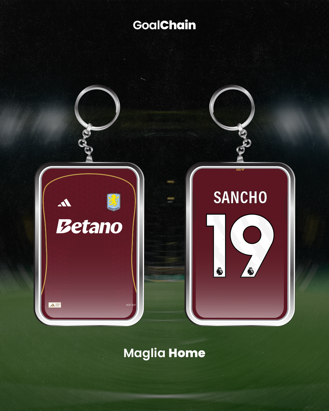 Portachiavi Aston Villa