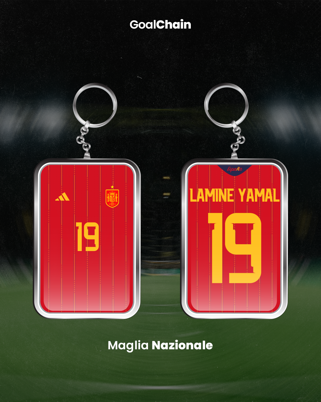 Portachiavi Spagna WC 2026