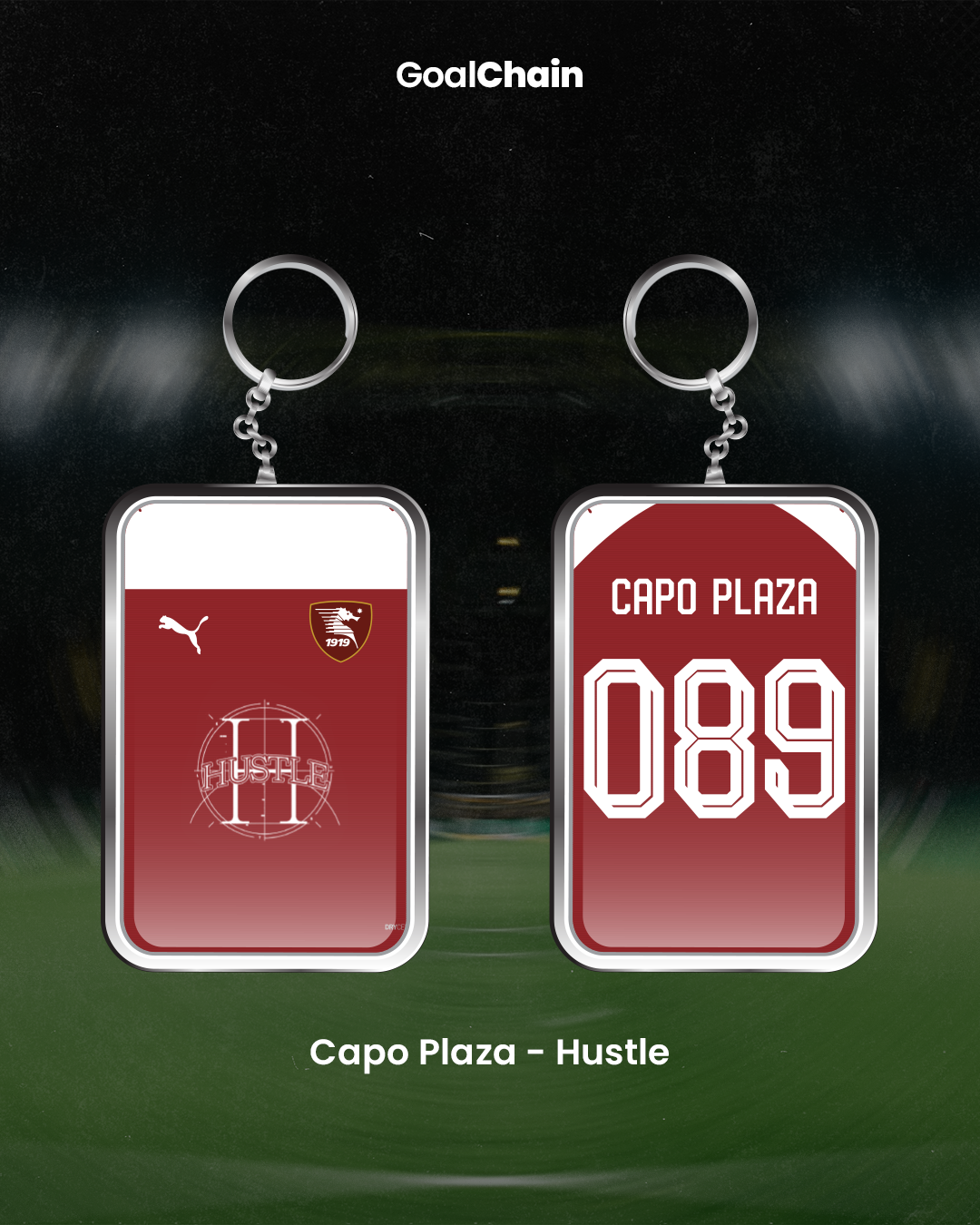 Portachiavi Salernitana x Capo Plaza
