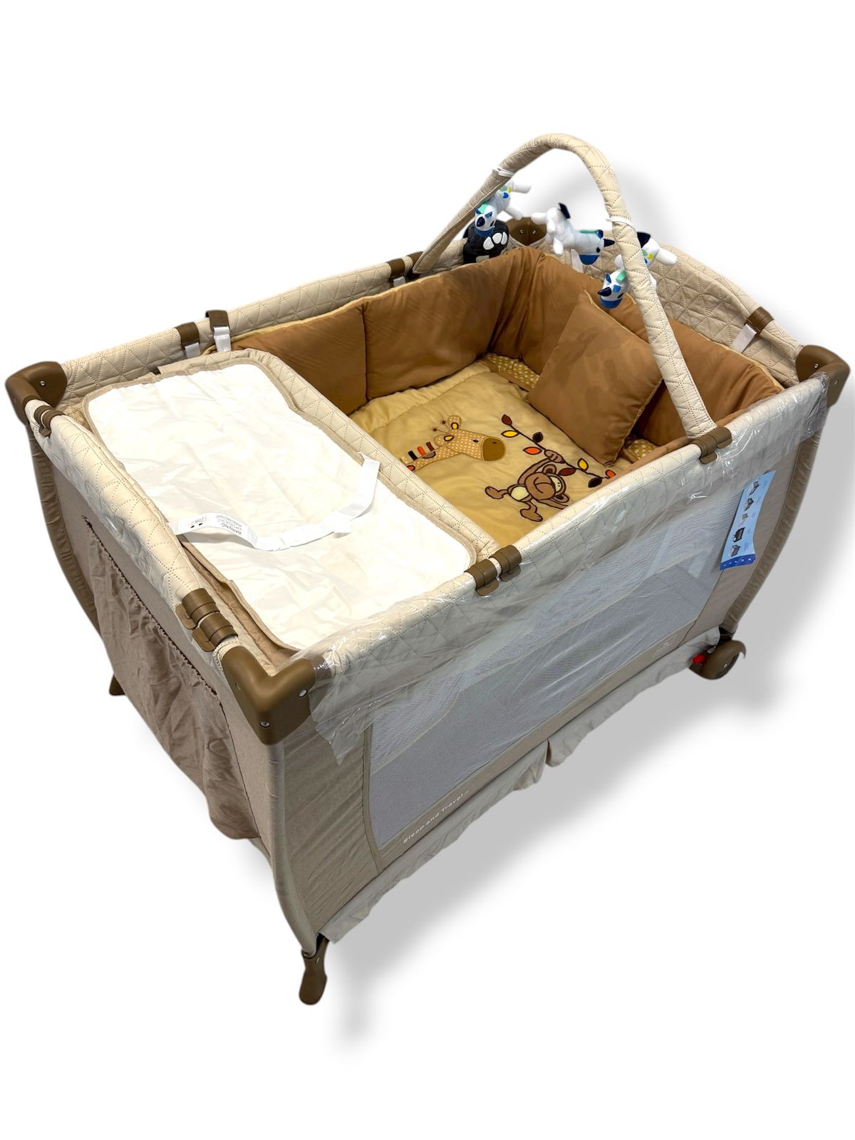 CORRAL CON COLCHON Y EDREDON