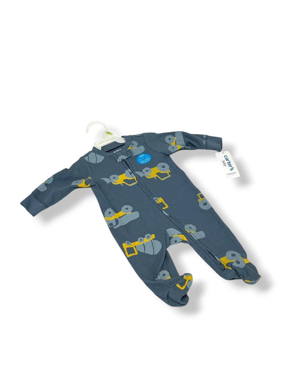 Baby Boy Footed Onesie
