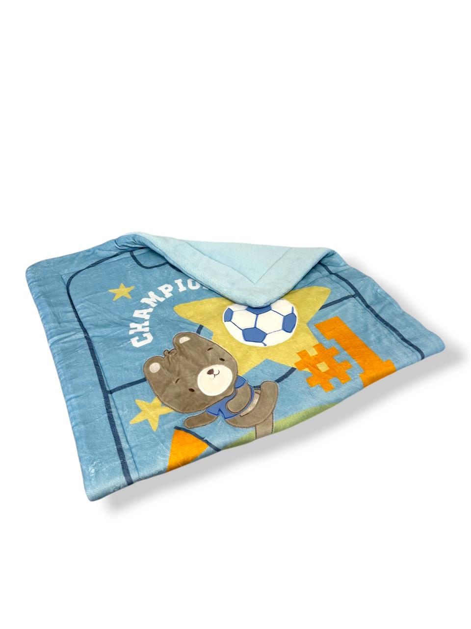 Children's Bear Champion Blanket 1.30 X 1M