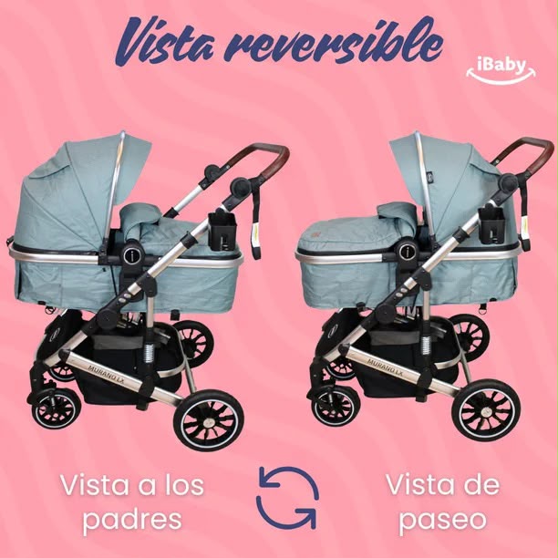 Carriola 5 en 1 para Bebé
