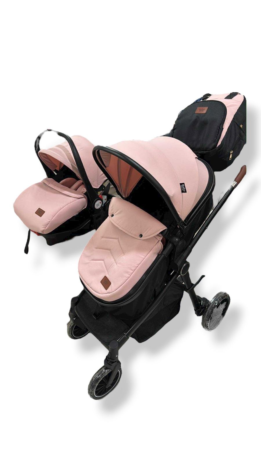 CARRIOLA CON PORTABEBE