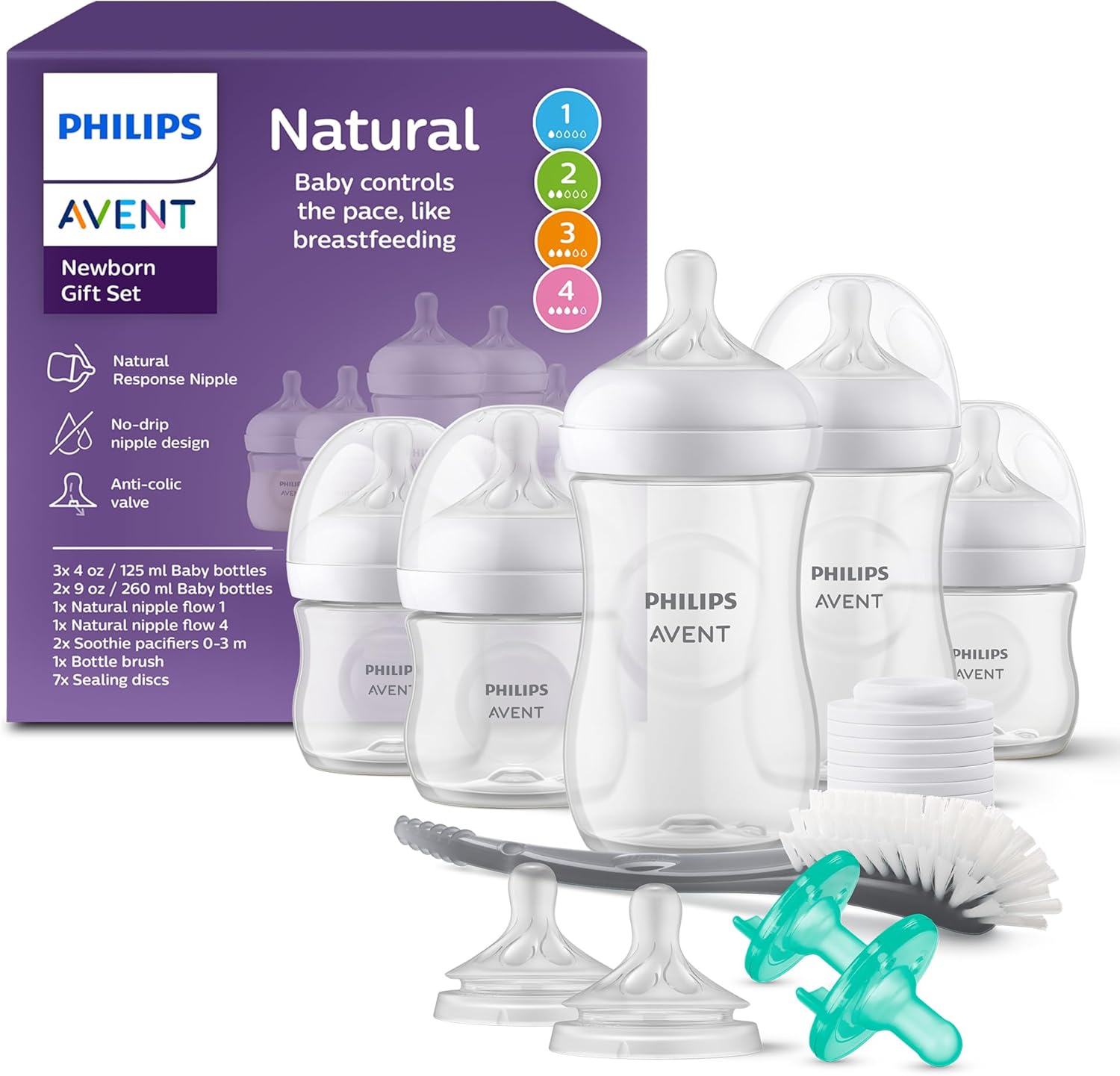 Set de biberones Philips Avent Natural