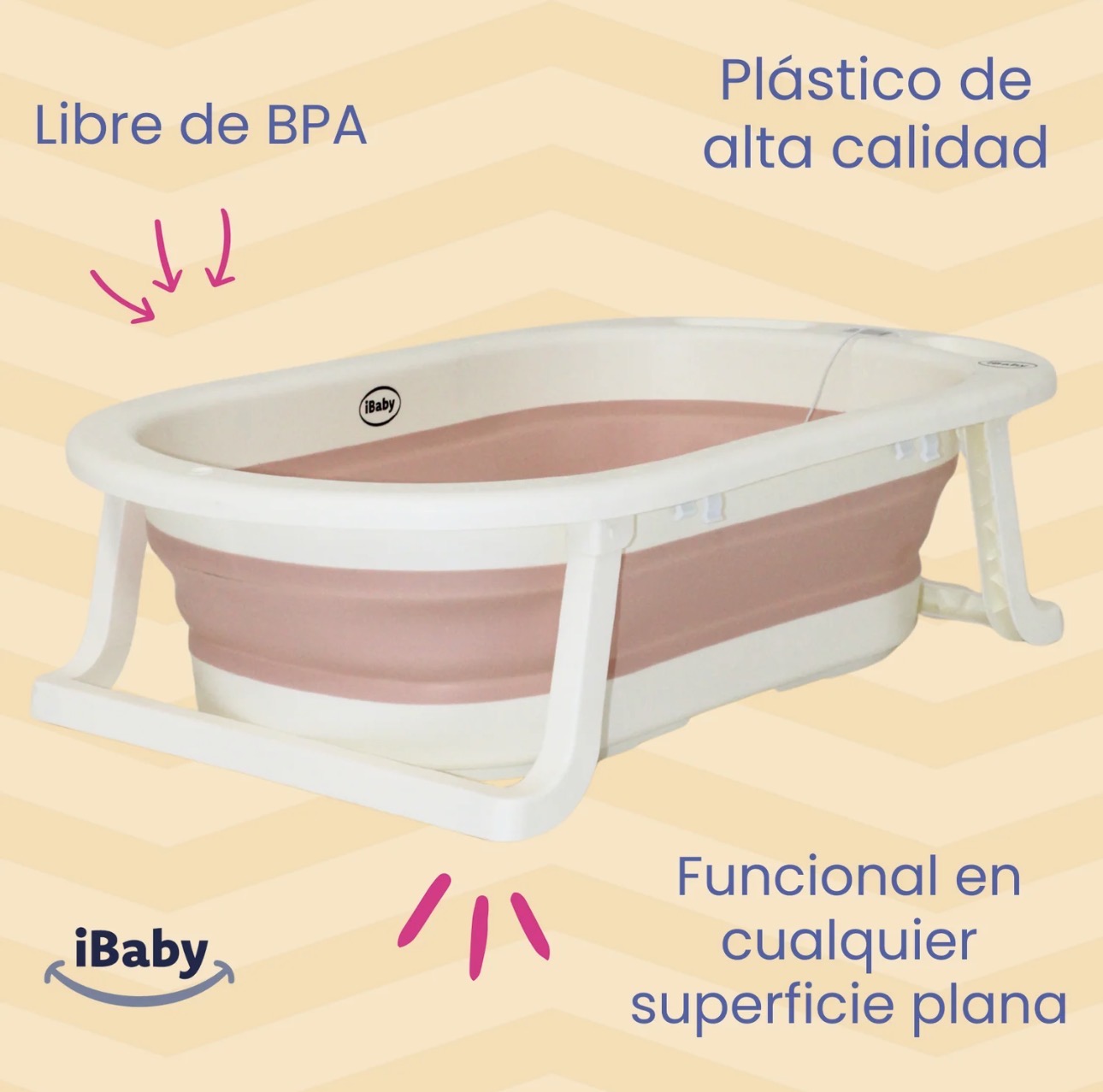 Bañera pegable iBaby con base 