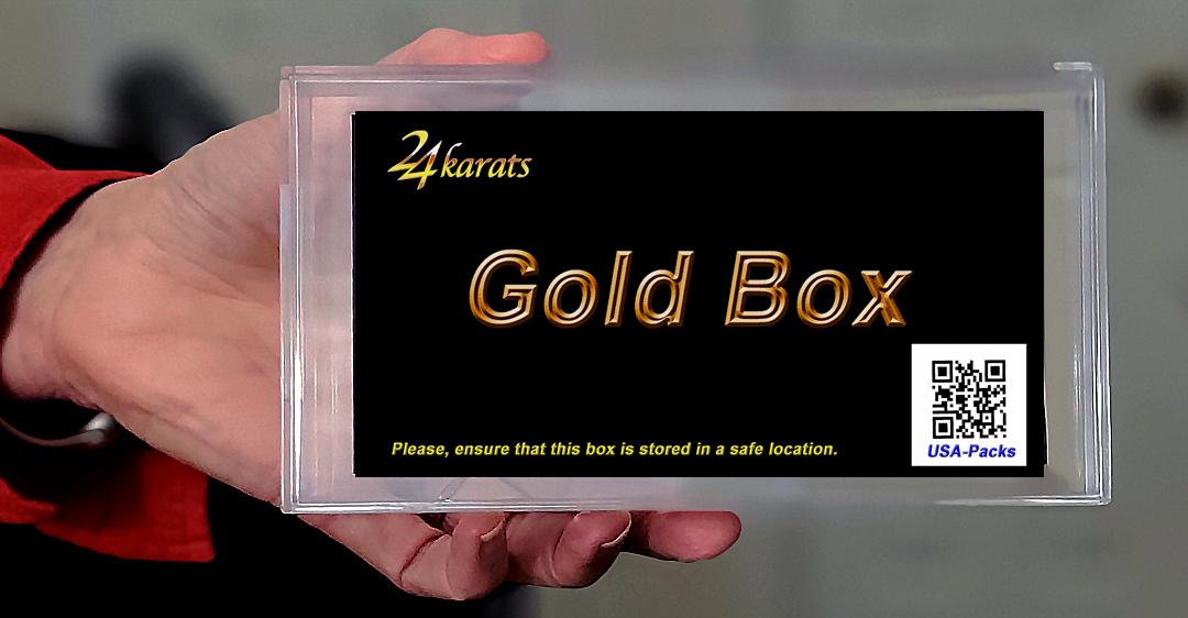 24 Karats Gold Box