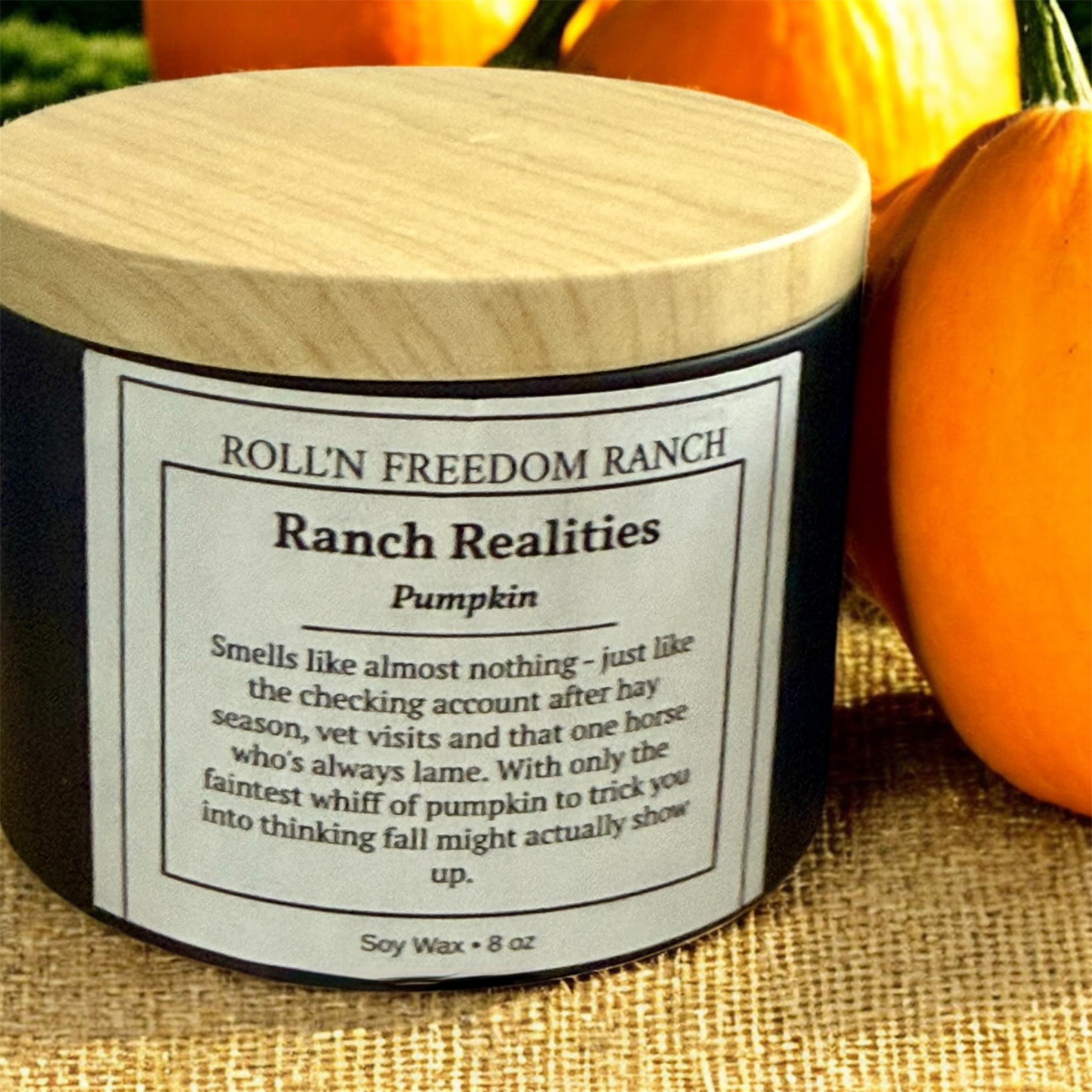 Ranch Realities Pumpkin Candle
