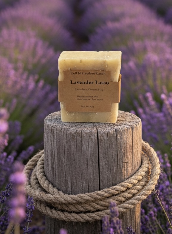 Lavender Lasso Handmade Soap