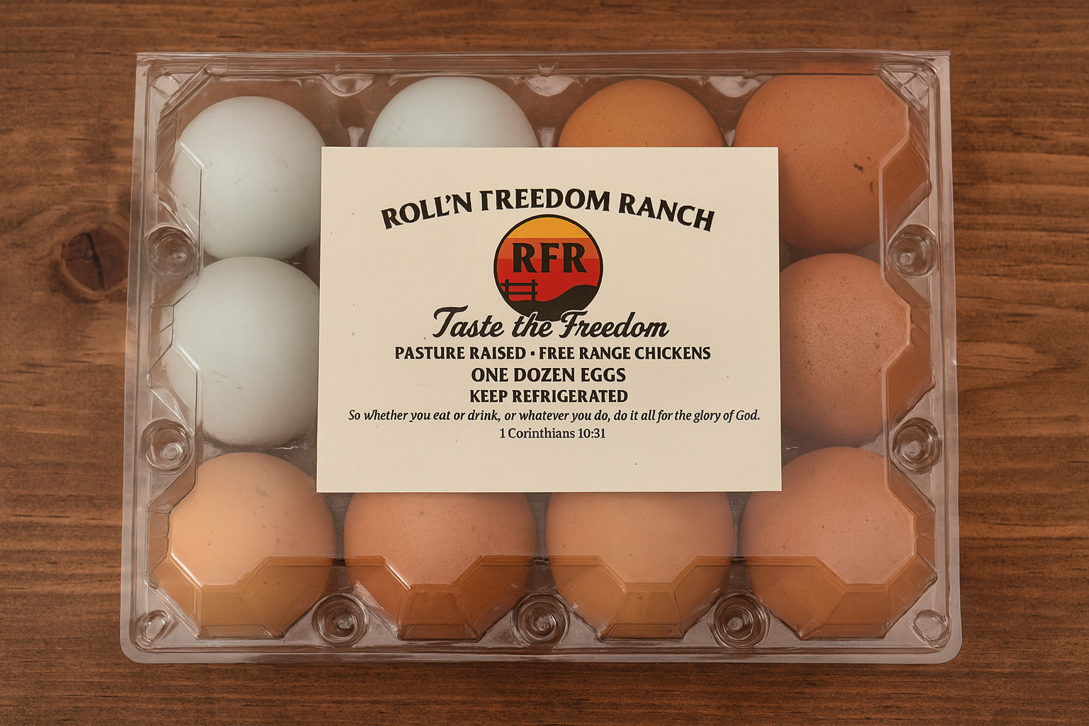 Pasture Raised Free Range Eggs