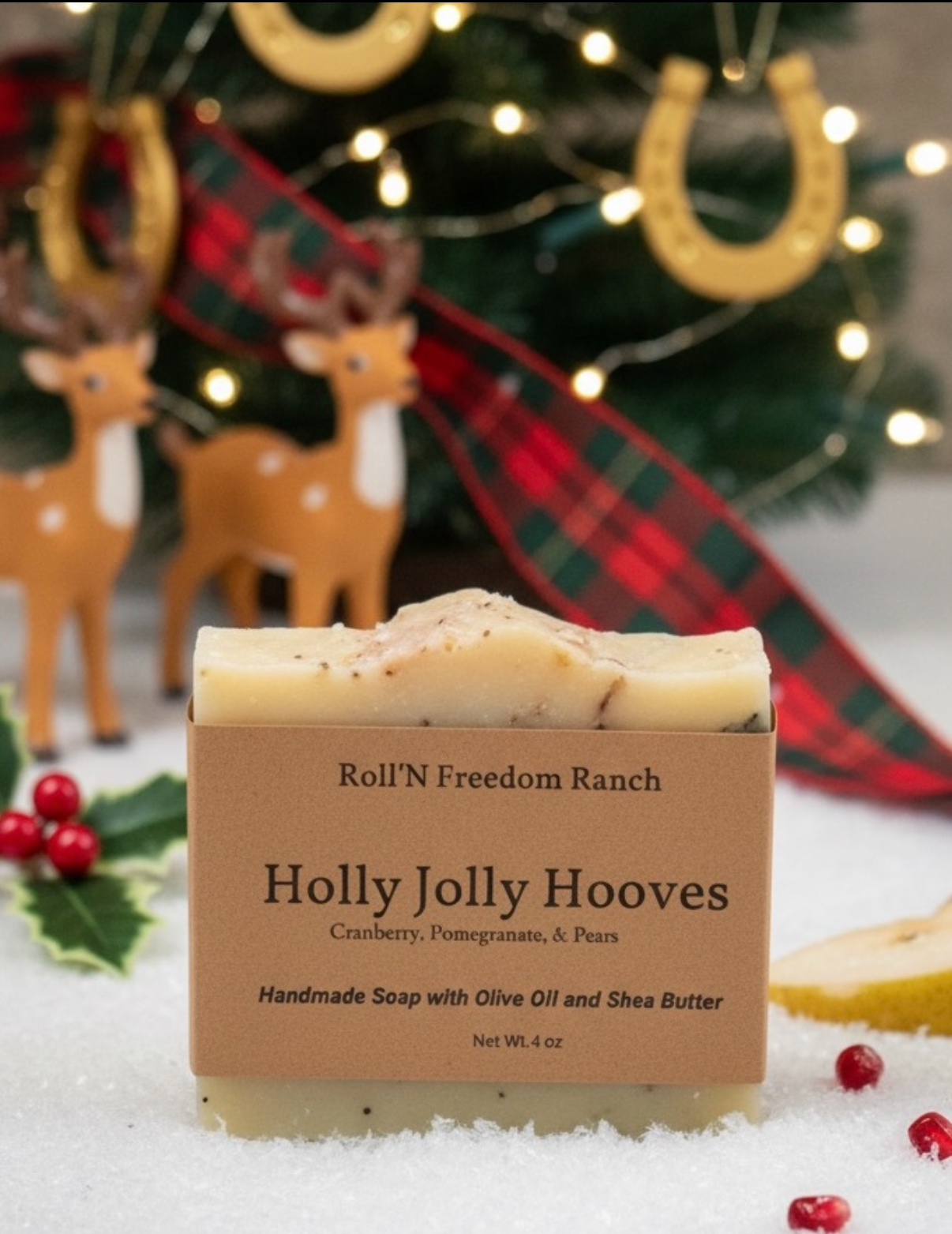 Holly Jolly Hooves Soap