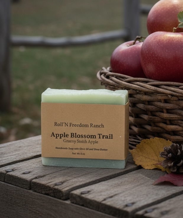 Apple Blossom Trail Handmade Soap