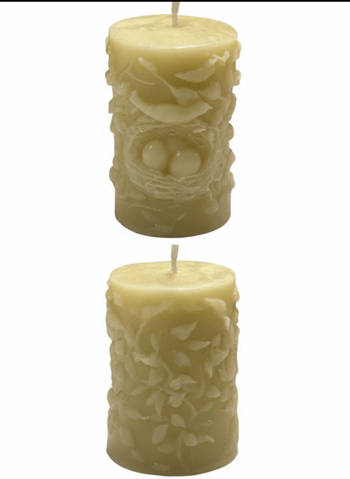 Bird Nest Decorative Candle