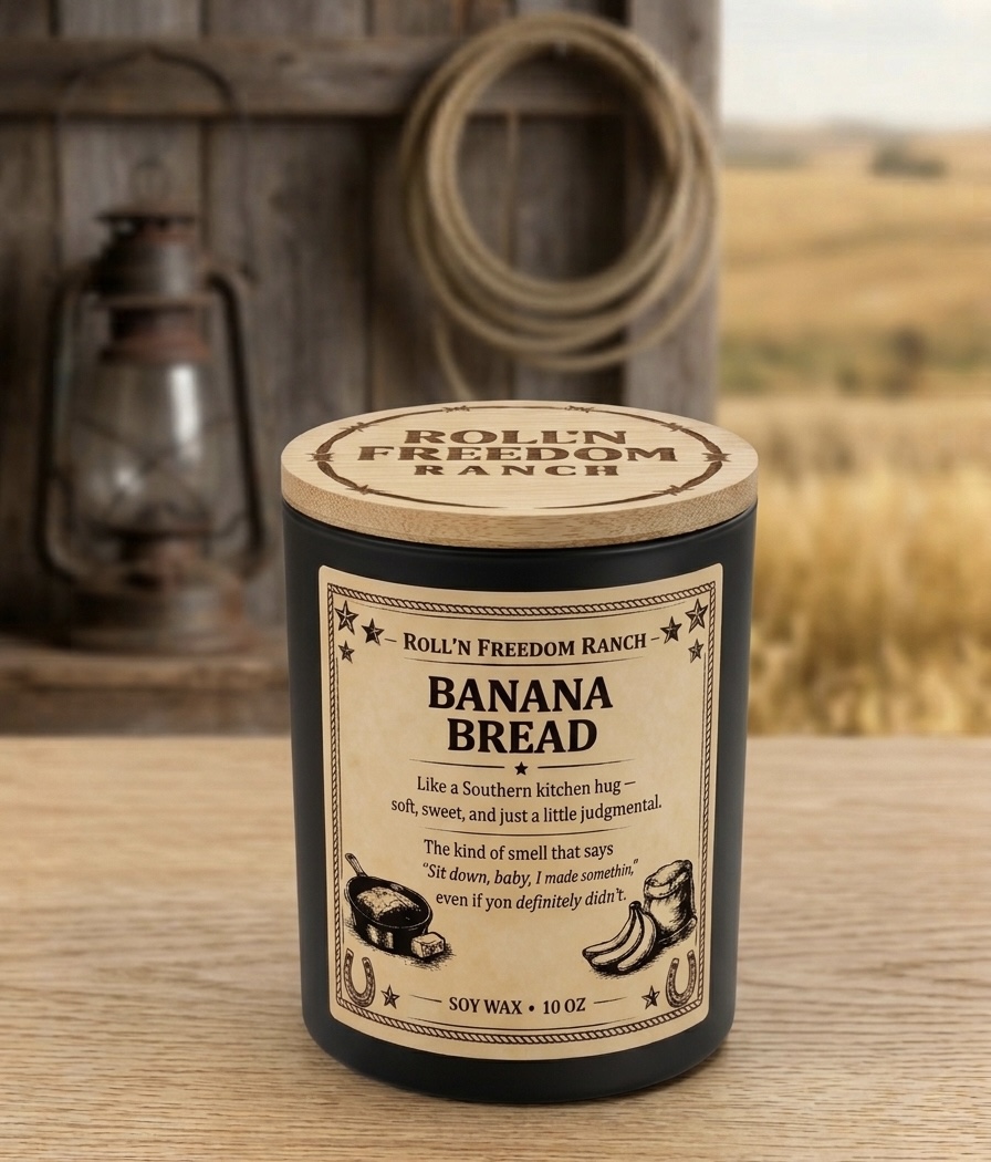 Banana Bread Scented Candle