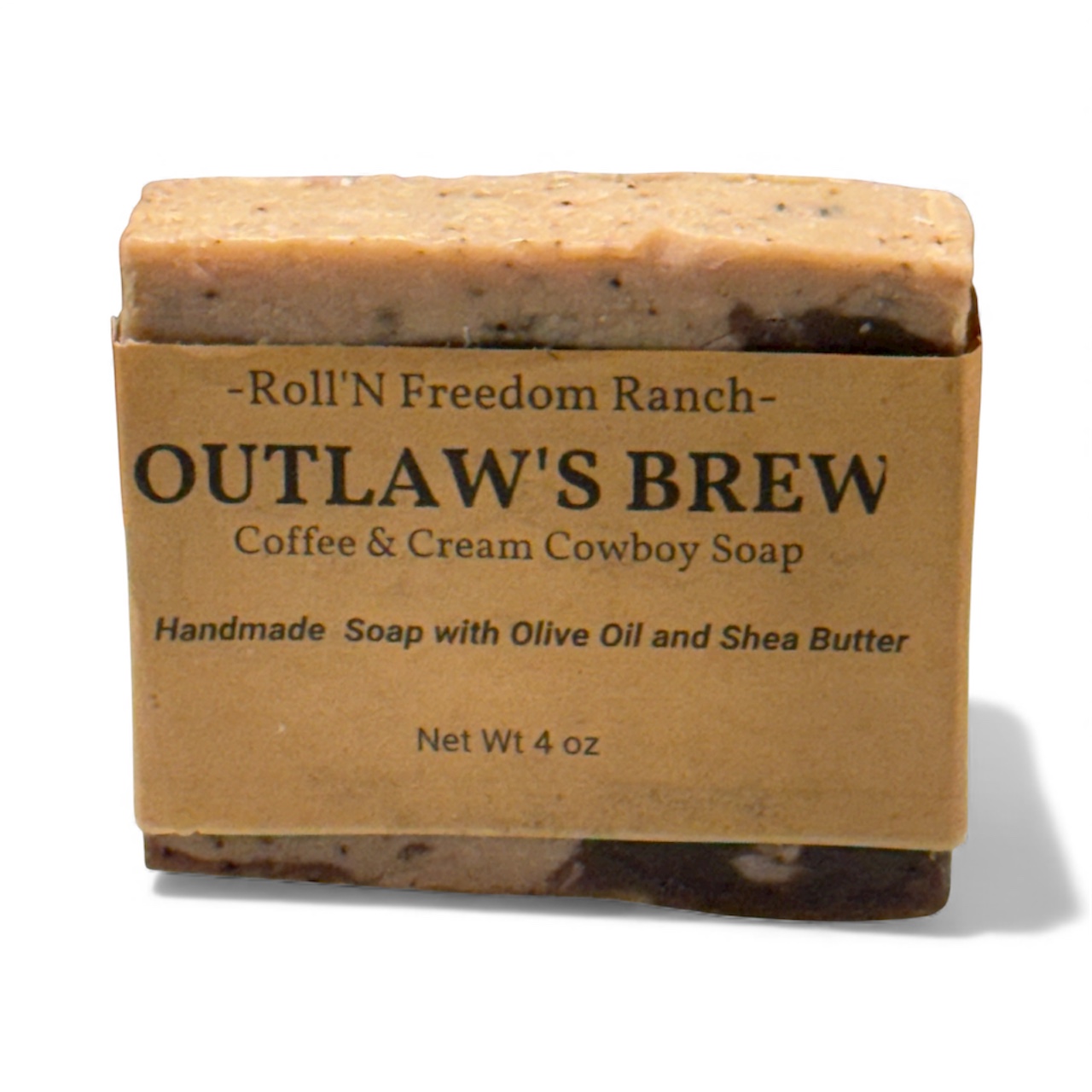 Outlaw's Brew Coffee & Cream Cowboy Soap
