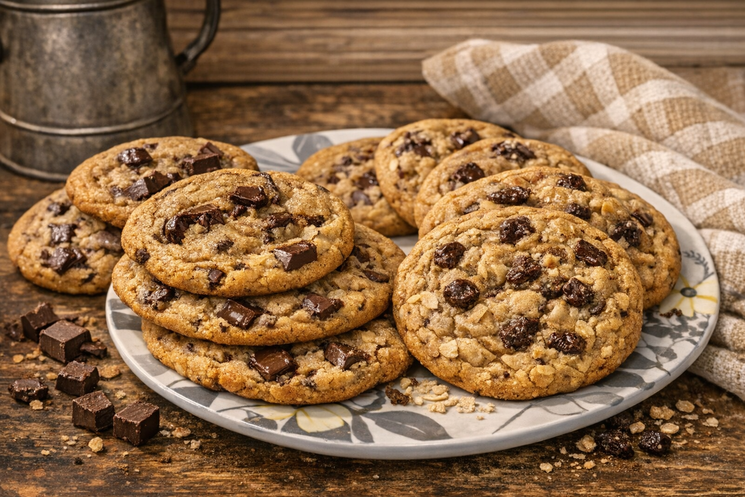 Cowboy Chocolate Chunk Cookies