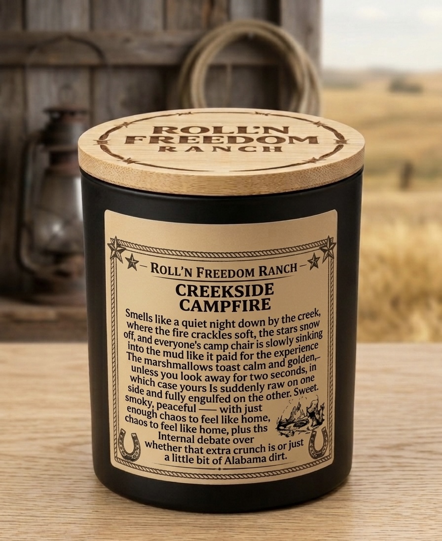 Creekside Campfire Candle
