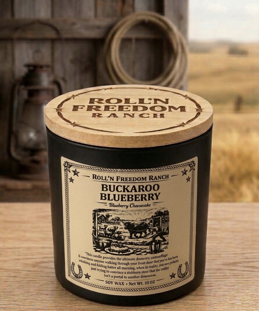 Buckaroo Blueberry Candle