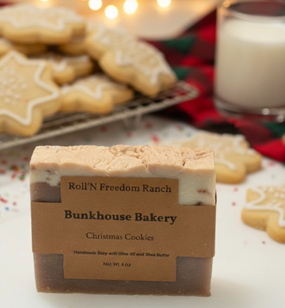 Bunkhouse Bakery Christmas Cookies Soap