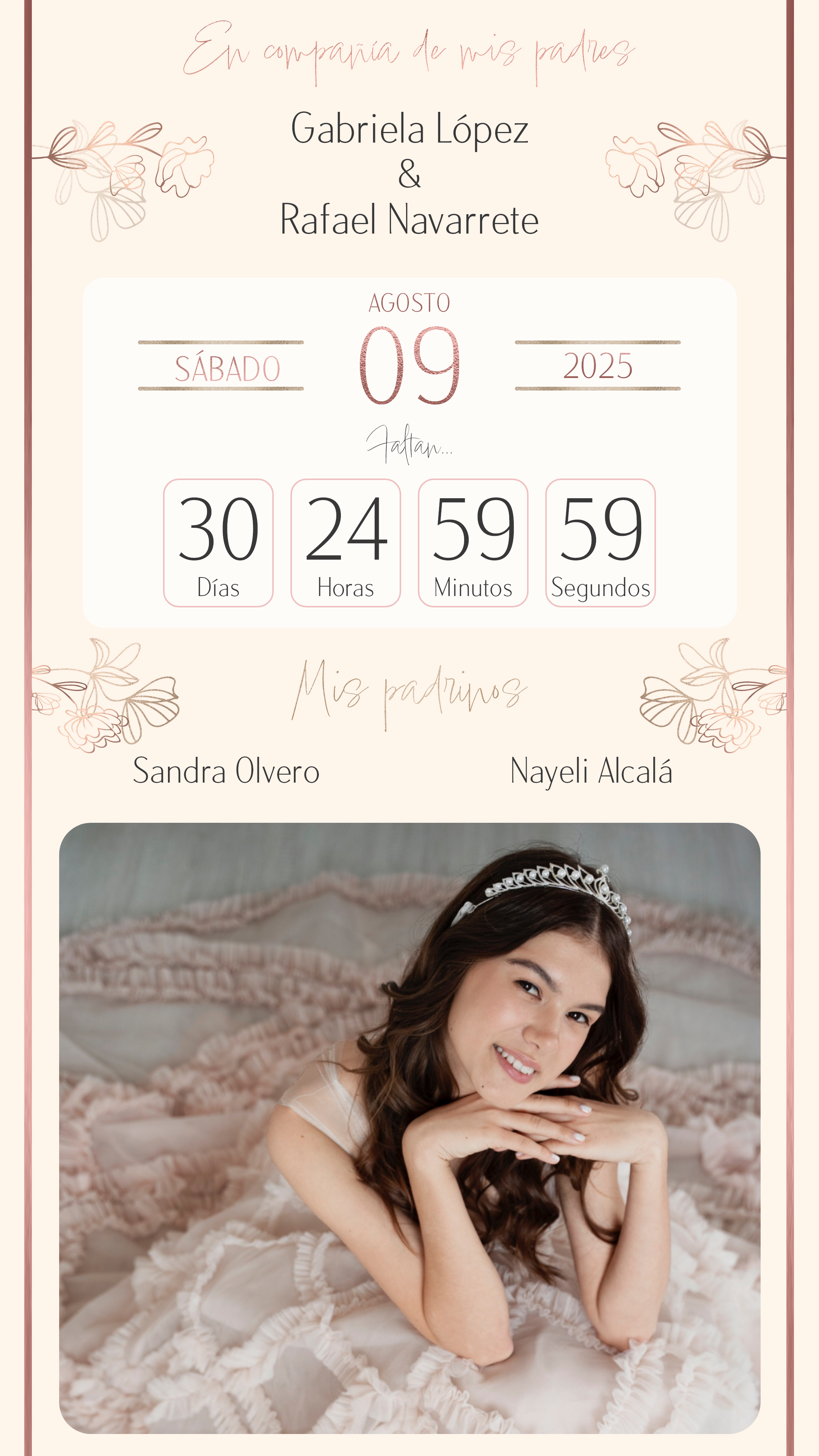 Minimalista Rose Gold