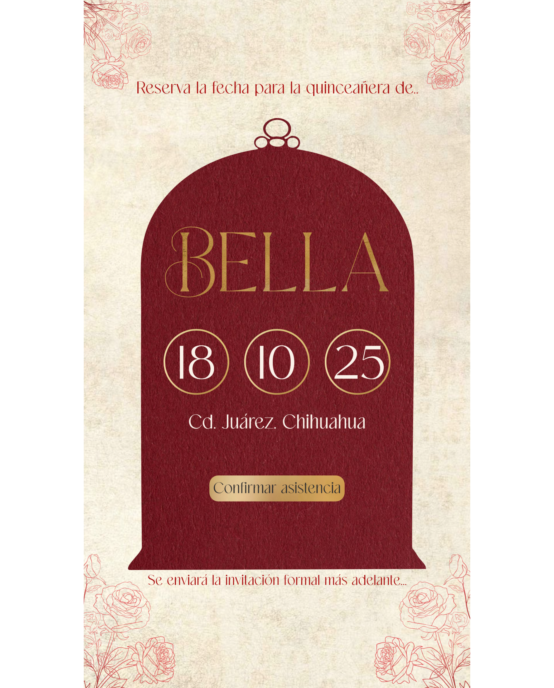 Save The Date Bella y Bestia