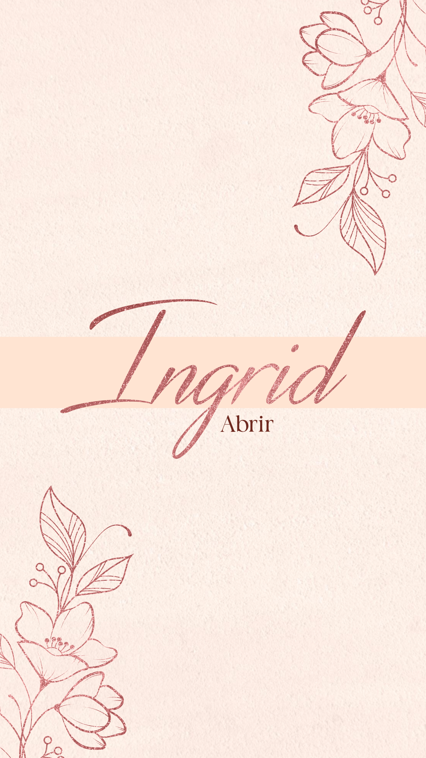 Save The Date Rose Gold MOD. 2