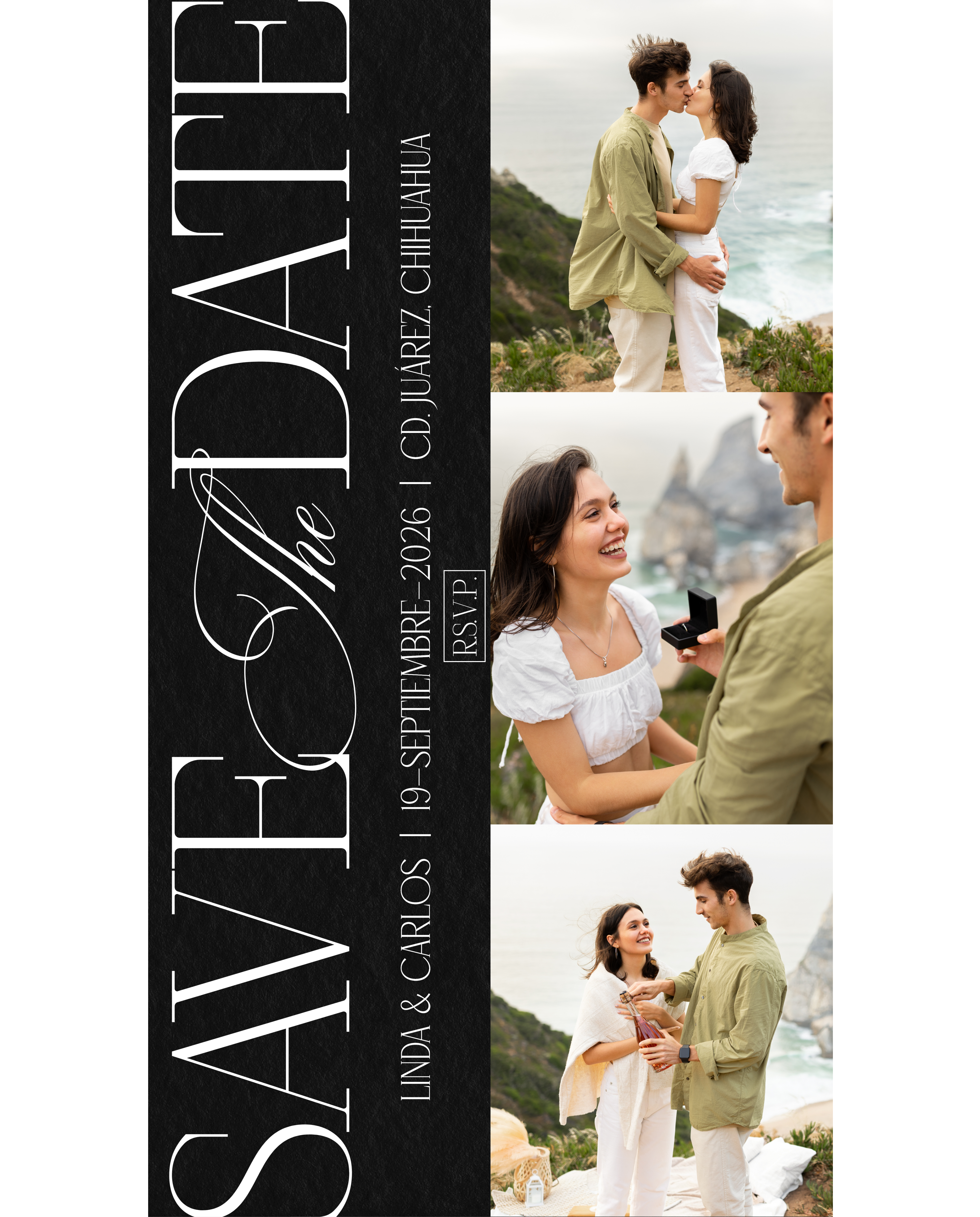 Save The Date 3 fotos MOD.3