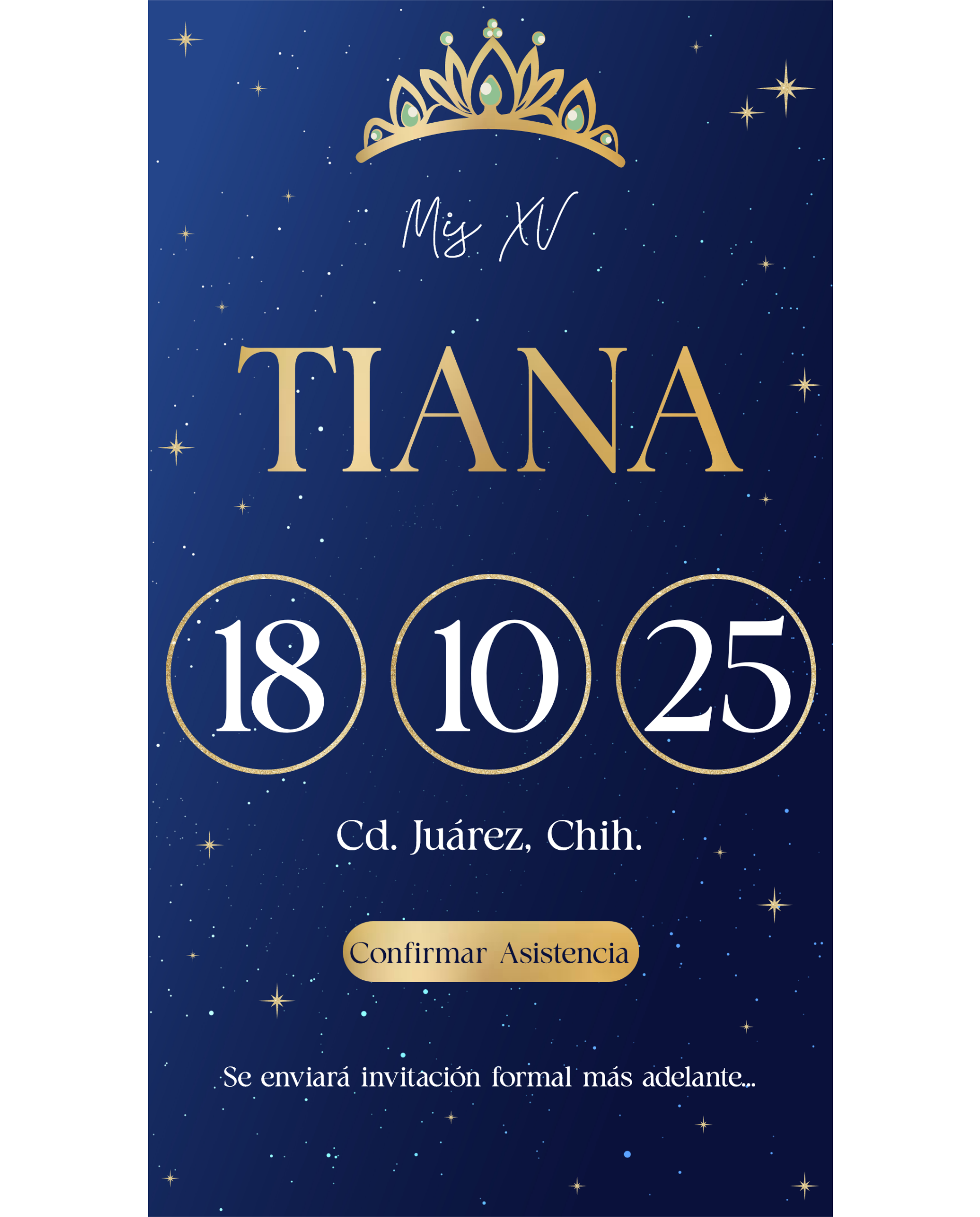 Save The Date La Princesa y el Sapo MOD.2