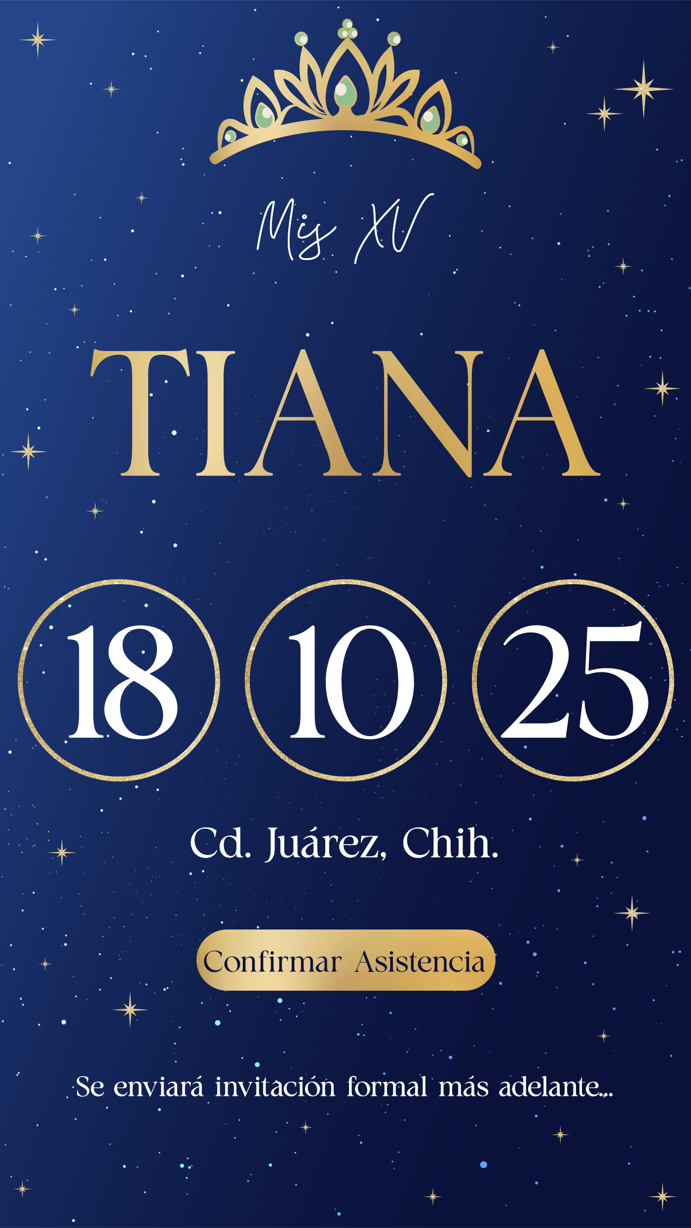 Save The Date La Princesa y el Sapo