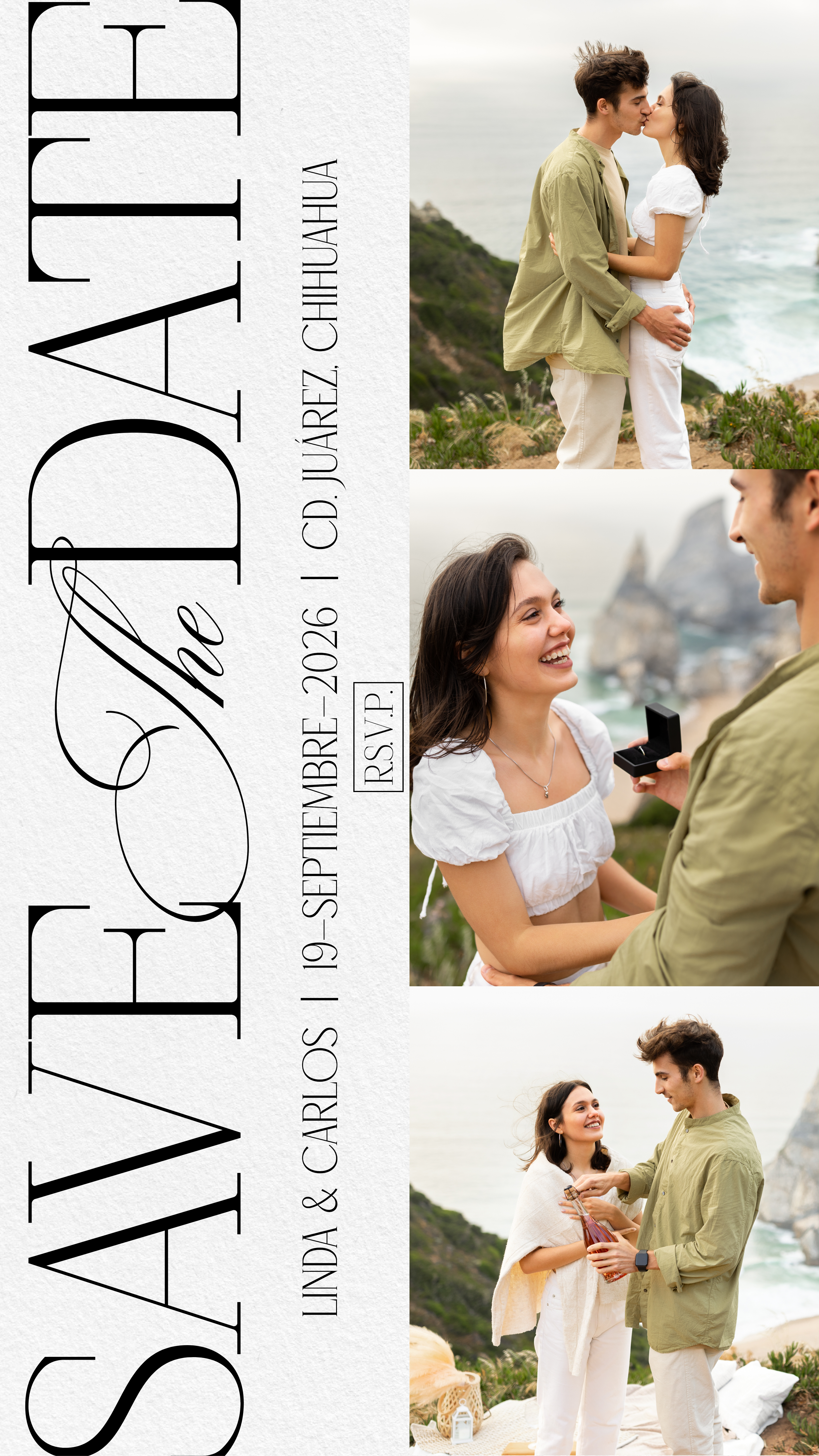 Save The Date 3 fotos MOD.3