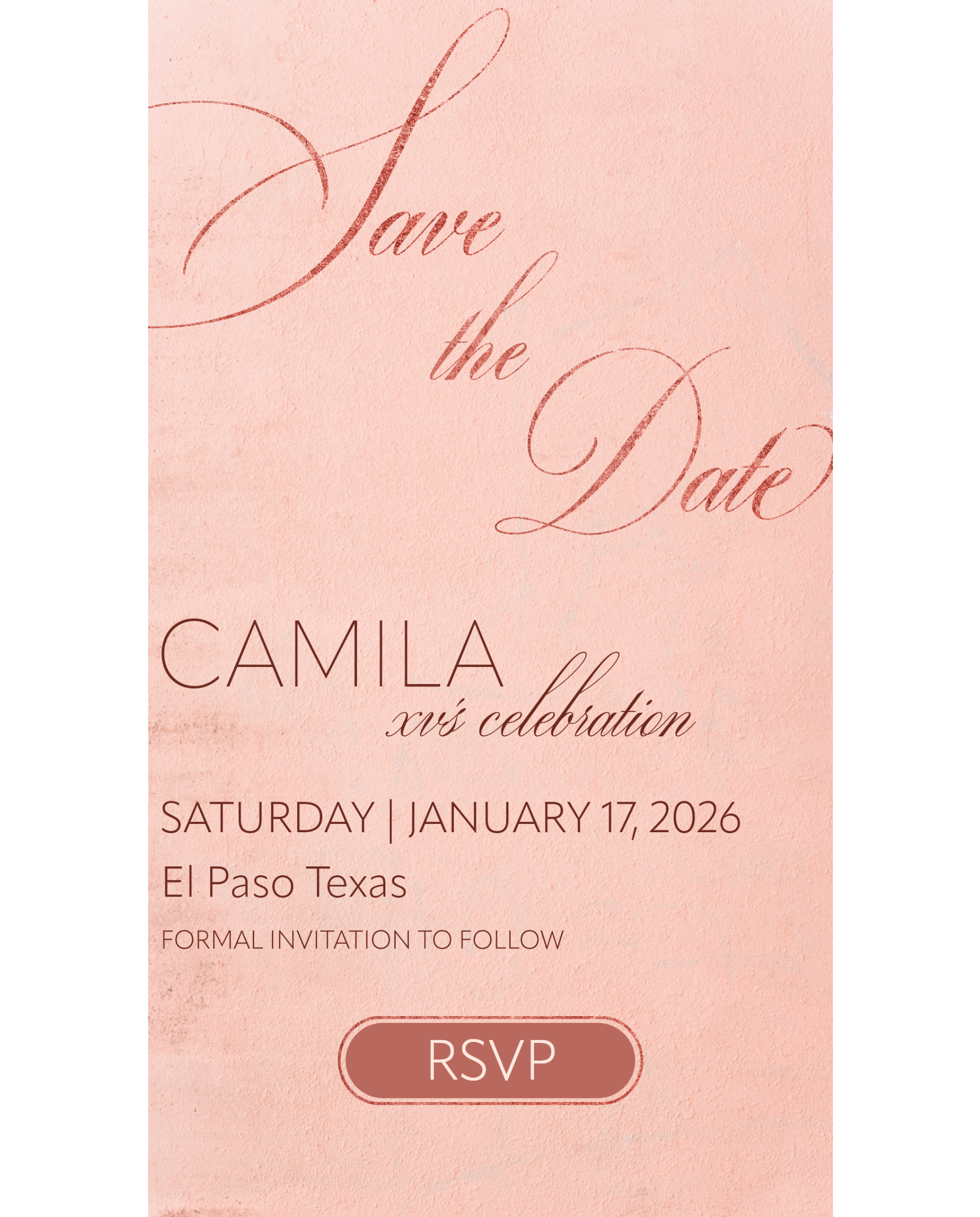 Save The Date Durazno