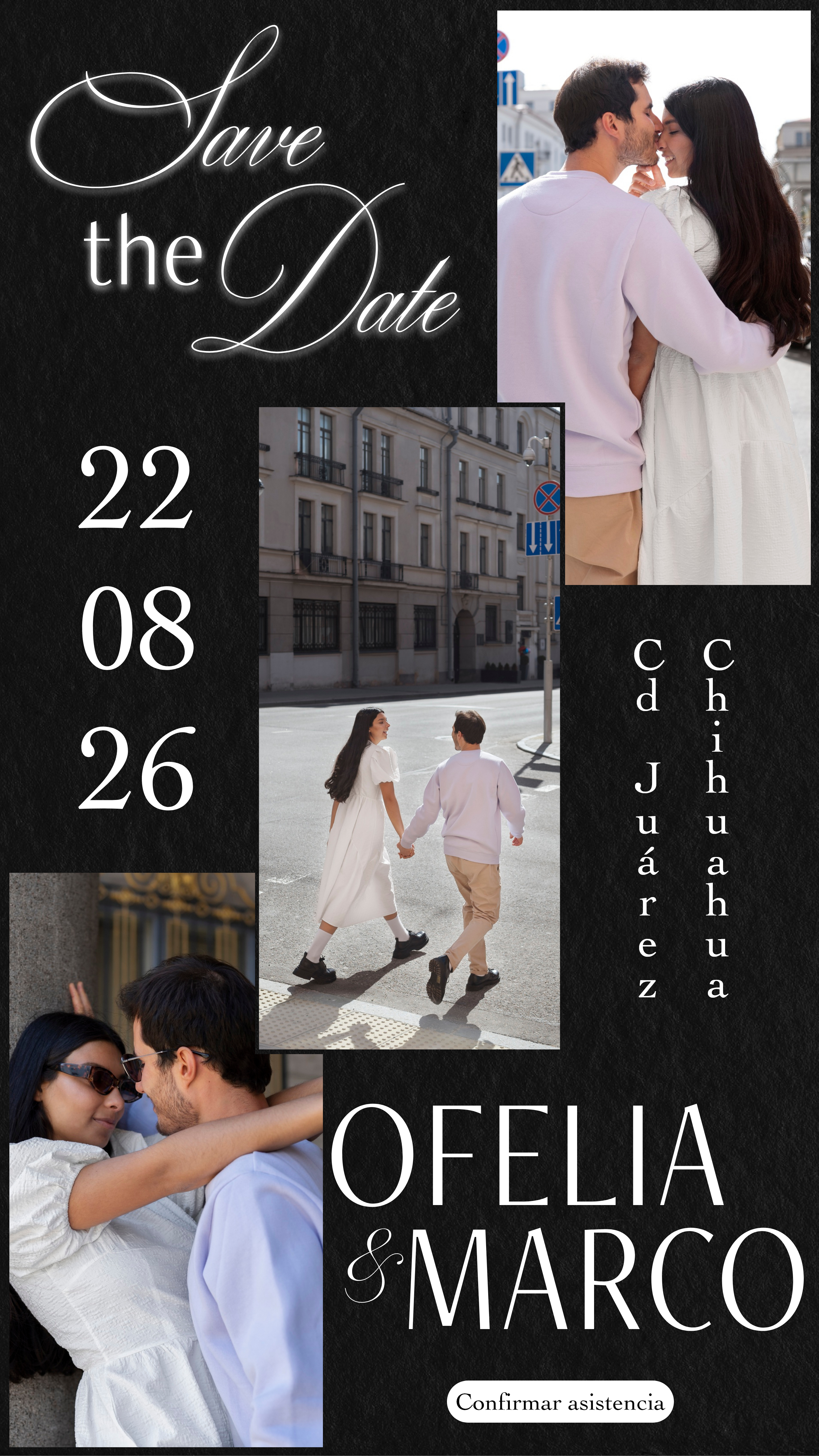 Save The Date 3 fotos MOD.2