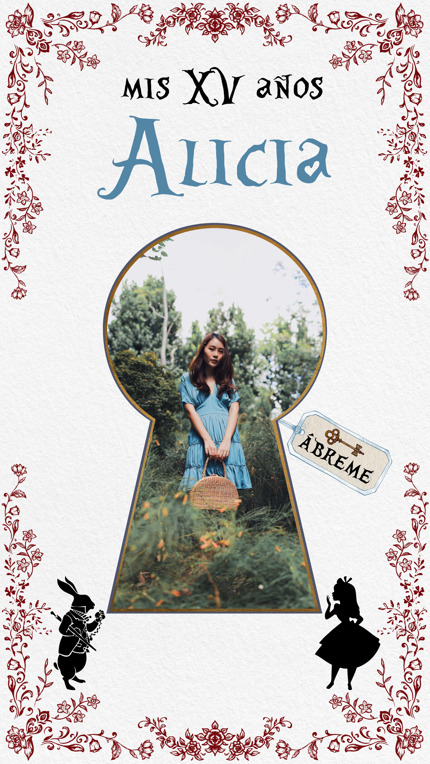 Save The Date Alicia en el País de las Maravillas