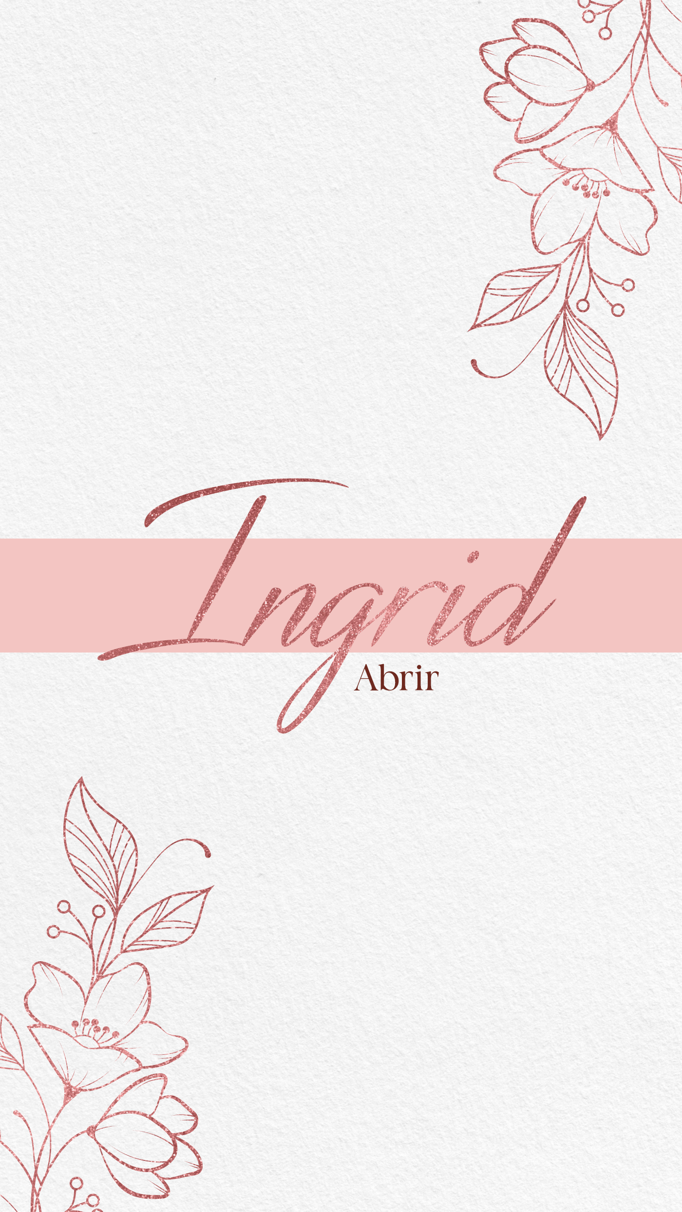 Save The Date Rose Gold MOD. 2