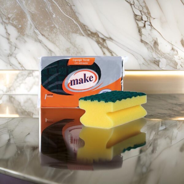 Esponja con Fibra Verde de Poliamida – Make